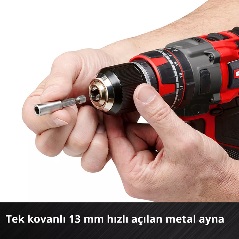 Einhell TP-CD 18/80 Li-i BL Akülü Darbeli Matkap/Vidalama (Solo) – 4514305