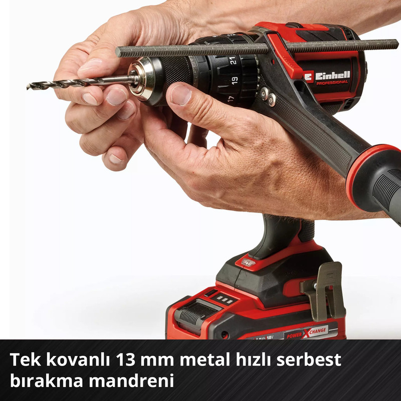 Einhell TP-CD 18/120 Li-i BL Akülü Darbeli Matkap/Vidalama (Solo) - 4514310