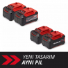 Einhell 2x18V 5,2Ah PXC-Twinpack Akü Seti - 4511526