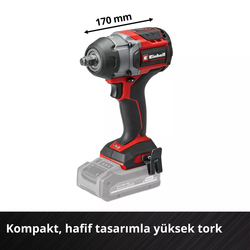 Einhell TP-CW 18/750-C Li BL Darbeli Somun Sıkma - 4510065