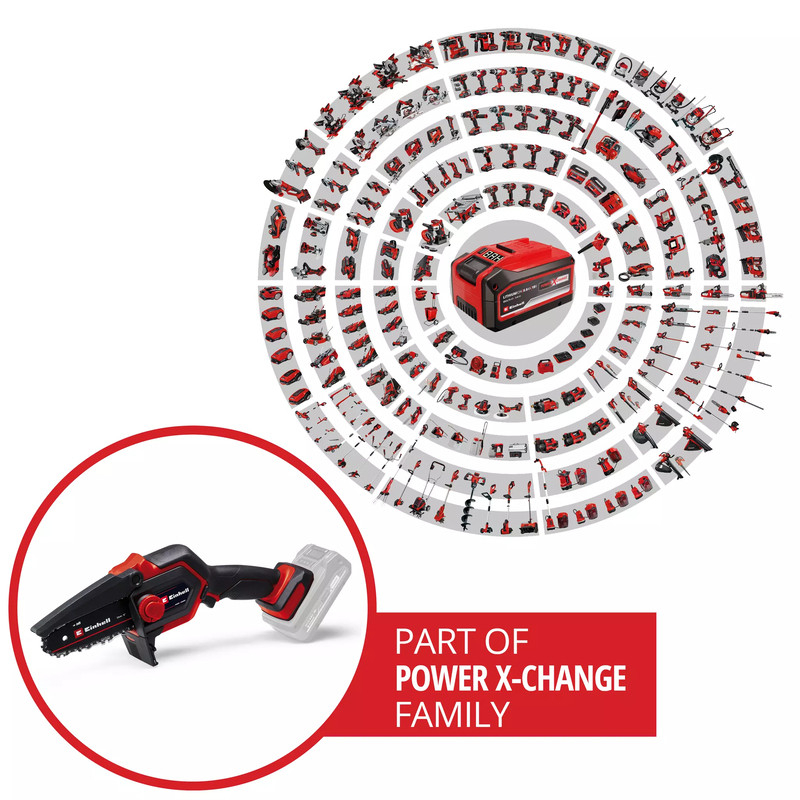 Einhell GE-PS 18/15 Li BL Akülü Budama Testeresi (Solo) - 4600040