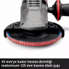 Einhell TP-AG 18/125 F Li BL Akülü Avuç Taşlama (Solo) - 4431175