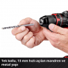 Einhell TE-CD 18/44 Li-i Akülü Darbeli Matkap (1x2,5Ah) - 4514287