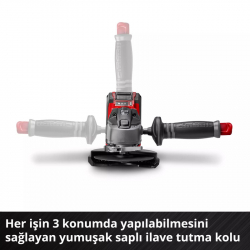 Einhell TE-AG 18/115 Li Akülü Avuç Taşlama (Solo) - 4431110