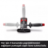 Einhell TE-AG 18/115 Li Akülü Avuç Taşlama (Solo) - 4431110
