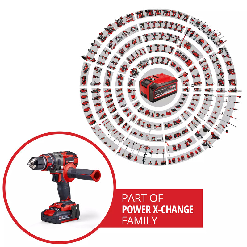 Einhell TP-CD 18/80 Li-i BL Akülü Darbeli Matkap (2x2,0Ah) - 4514306