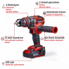 Einhell TP-CD 18/80 Li-i BL Akülü Darbeli Matkap (2x2,0Ah) - 4514306