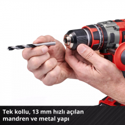 Einhell TP-CD 18/80 Li-i BL Akülü Darbeli Matkap (2x2,0Ah) - 4514306