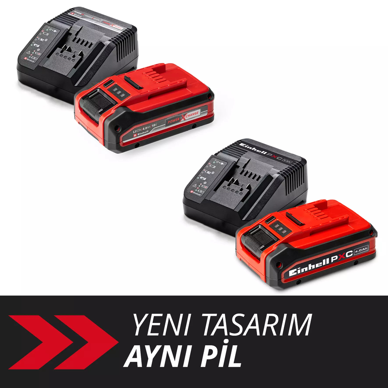 Einhell 4512159 Plus PXC Starter Kit 18V 4 Ah Akü Şarj Cihazı