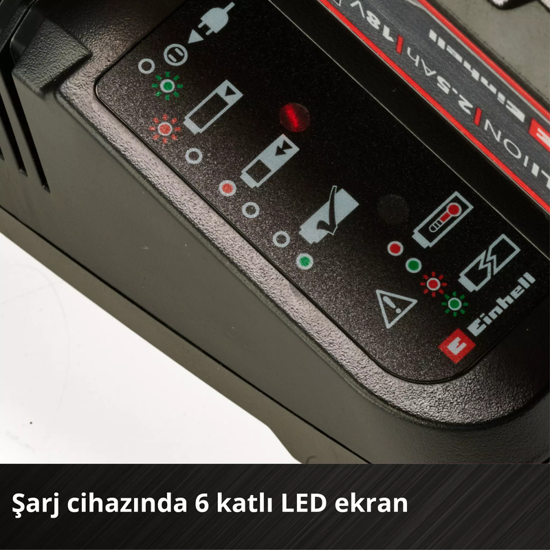 Einhell 18V 5.2Ah PXC Starter Kit Akü ve Şarj Seti 4512147