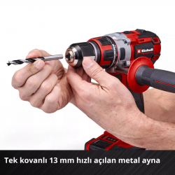 Einhell 18V 80Nm Kömürsüz Akülü Vidalama 4514300