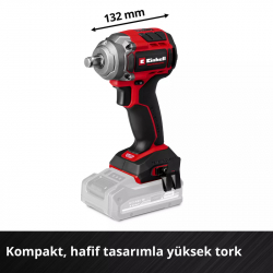 Einhell 18V 350Nm Kömürsüz Darbeli Somun Sıkma Solo 4510055