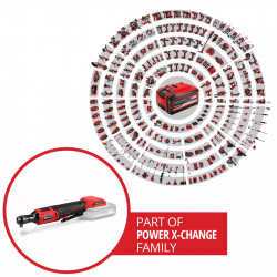 Einhell 18V 60Nm Akülü Cırcır Somun Sıkma Solo 4514320