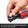 Einhell 18V 60Nm Akülü Cırcır Somun Sıkma Solo 4514320