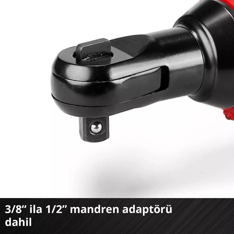 Einhell 18V 60Nm Akülü Cırcır Somun Sıkma Solo 4514320