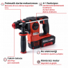 Einhell Herocco Kit +5 (1x3,0Ah) Akülü Kırıcı Delici 4513975