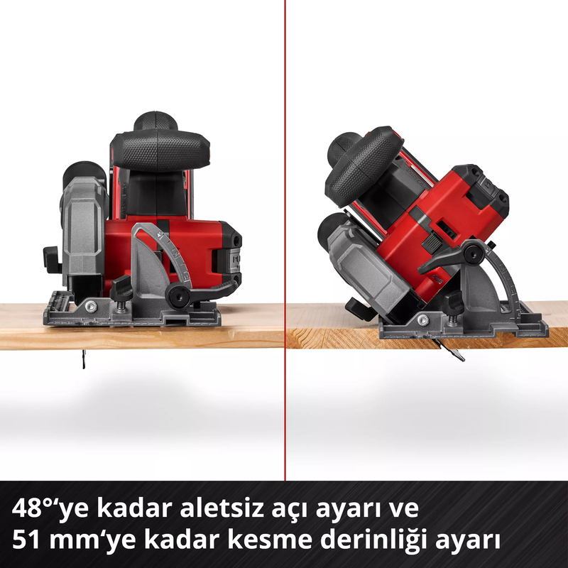 Einhell 18V 136mm Kömürsüz Mini Daire Testere Solo 4331240