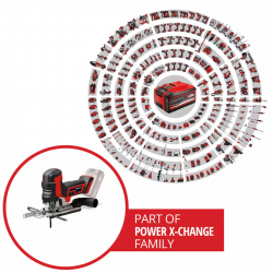 Einhell 18V 135mm Kömürsüz Dekupaj Testere Solo 4321265