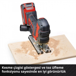 Einhell 18V 135mm Kömürsüz Dekupaj Testere Solo 4321265