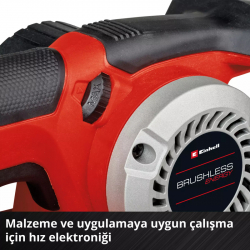 Einhell 18V 457x75mm Kömürsüz Tank Zımpara Solo 4466270