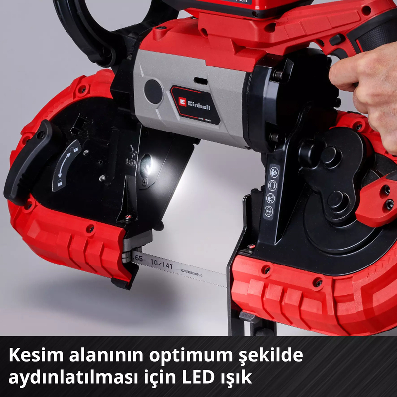 Einhell 18V 127mm Akülü Şerit Testere Solo 4504216